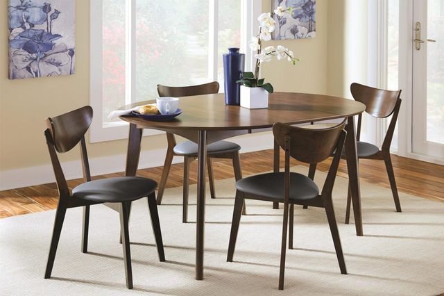 Coaster® Jedda 2-Piece Dark Walnut Side Chairs-3