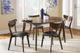 Coaster® Jedda 2-Piece Dark Walnut Side Chairs-3