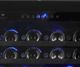 WineCell'R™ Black Pearl 24'' Black Built-In or Freestanding Wine Cooler with 92 Bottle Capacity-3