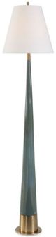 Uttermost® Riccardi Smokey Blue Glaze Floor Lamp-4