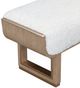 Michael Amini® West Kensington Sea Salt Caramel Bench-3