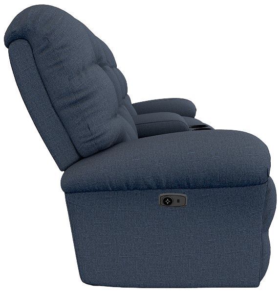Best® Home Furnishings Customizable Corey Power Reclining Space Saver Console Loveseat with Tilt Headrest-2