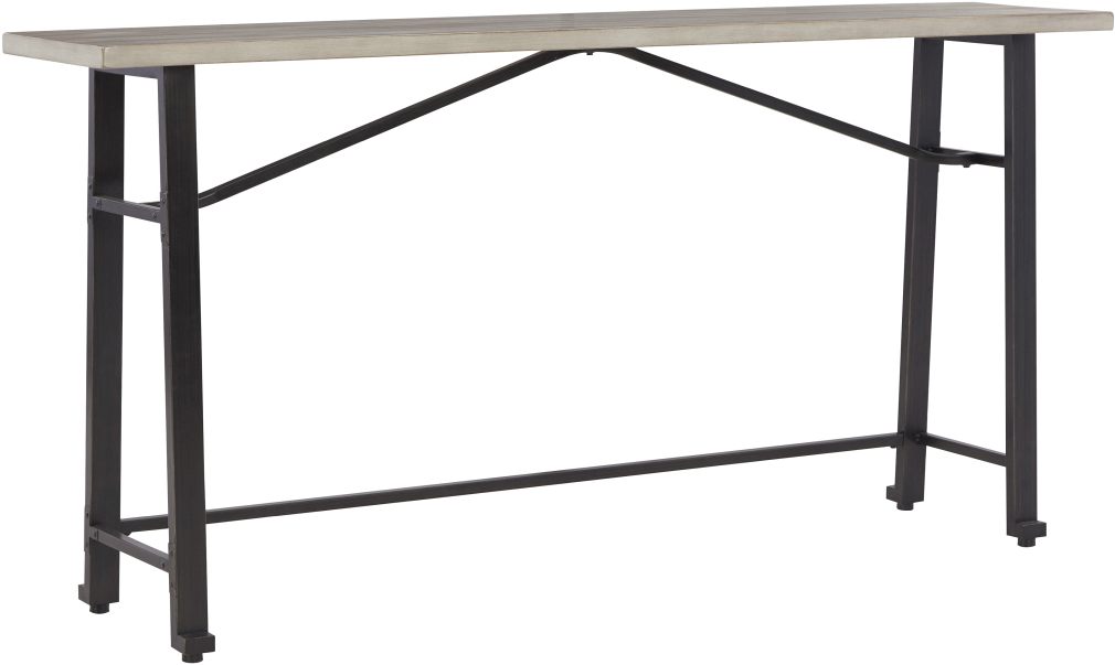 Karisslyn Counter Height Table - Whitewash/Black - (D336-52) Karisslyn Counter Height Table - Whitewash/Black - (D336-52)