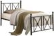 Mazin Furniture Mardelle Youth Twin Metal Platform Bed-0