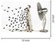 Classy Living Breezy Dalmatian Whimsy Wall Art-2
