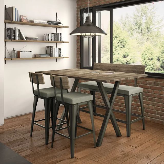 Amisco Customizable Upright Upholstered Counter Stool-2