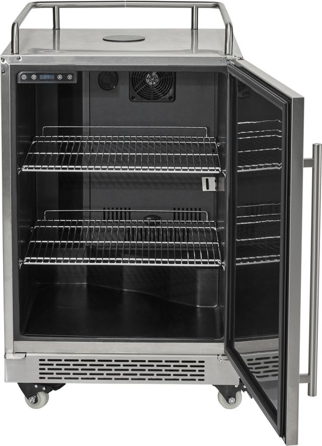 Coyote® 24" Stainless Steel Outdoor Kegerator-4