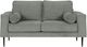 Signature Design by Ashley® Hazela Charcoal Loveseat-3