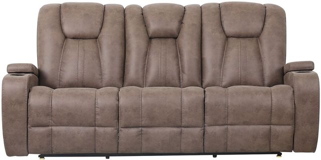 Steve Silver Co. Marlow Sand Manual Reclining Sofa-1