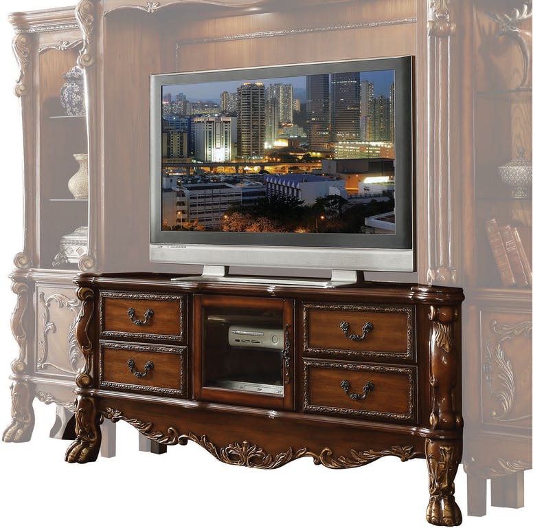 ACME Furniture Dresden Cherry Oak TV Stand | LFD Home Furnishing