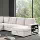 Furniture of America® Stockwell Beige Sleeper Sofa Sectional-1
