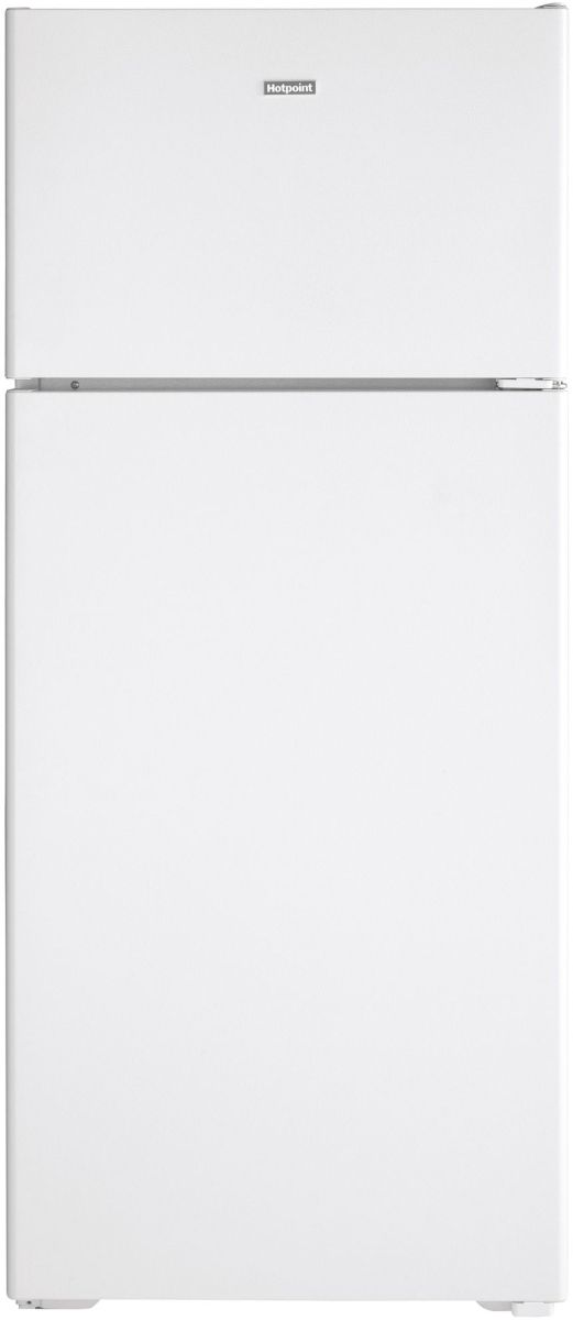 Hotpoint® 28" 17.5 Cu. Ft. White Top Freezer Right Swing Refrigerator-0