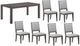 Liberty Furniture Modern Edge 7-Piece Caffe/Gray Dining Set-0