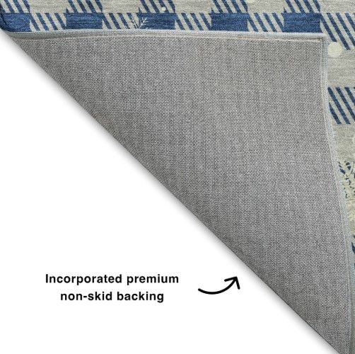 Dalyn™ Rug Company Merry & Bright MY26 Blue 5'x8' Area Rug-2