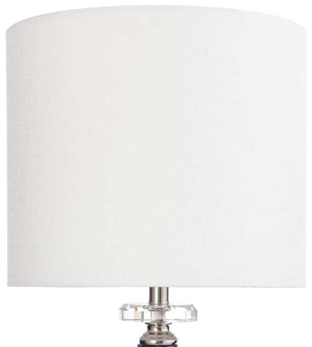 Stylecraft Silsden Blue/White Table Lamp-1