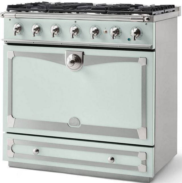 La Cornue CornuFé 90 AlberTine 36" Tapestry Pro Style Dual Fuel Range-0