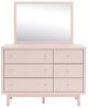 Signature Design by Ashley® Wistenpine Blush Dresser and Mirror-2
