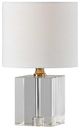 Forty West Sloane Clear Crystal Lamp-0