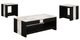 Crown Mark Rangley 3-Piece Black Occasional Table Set-0