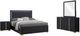 Coaster® Marceline 4-Piece Black Queen Bedroom Set -0