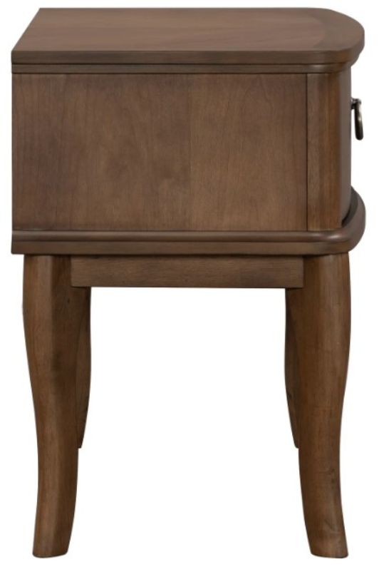 Flexsteel® Bellevue Whiskey Brown Open Nightstand-3