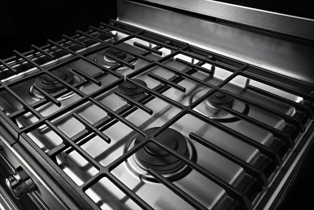 KitchenAid® 30" Stainless Steel Freestanding Gas Range-6