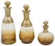 A & B Home Gold Lidded Bottle -1