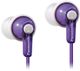 Panasonic® ErgoFit Purple Wired Noise Canceling In-Ear Headphones-0