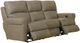 Catnapper® Torretta Putty Leather Power Lay Flat Reclining Sofa-2