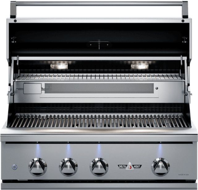 Delta Heat 3-Burner Stainless Steel Built-In Liquid Propane Grill-2