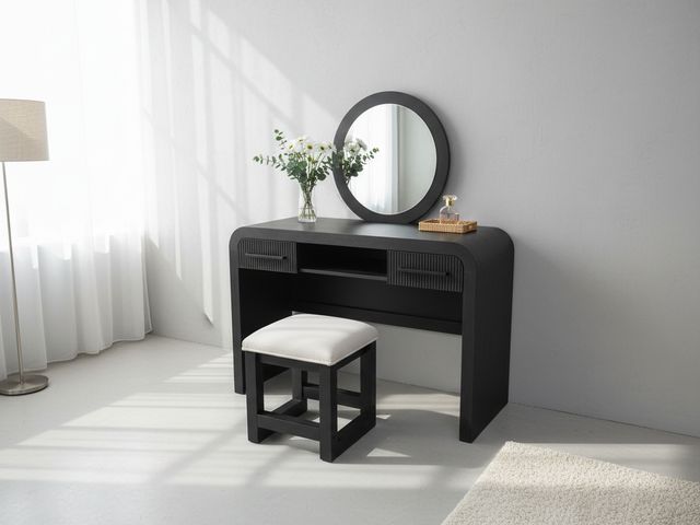 Elements International Ridgemont 3-Piece Black Vanity Set | Big Sandy  Superstore | Furniture, Mattress, Appliance Superstore