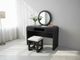 Elements International Ridgemont 3-Piece Black Vanity Set-0