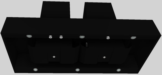 Vent-A-Hood® 60" Black Contemporary Island Range Hood-3