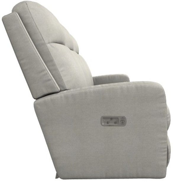 La-Z-Boy® Finley Oyster Power Wall Reclining Sofa with Headrest and Lumbar-3