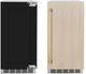 ZLINE Autograph Edition 15" Panel Ready Touchstone Gourmet Ice Maker with Champagne Bronze Handle-0