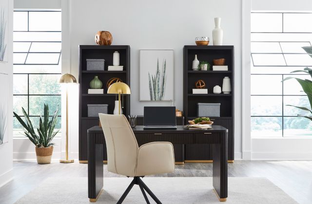 aspenhome® Rylan Dark Roast 60" Writing Desk-1
