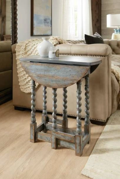 Hooker Furniture La Grange Prause Gate Leg Table - Thumbnail 3