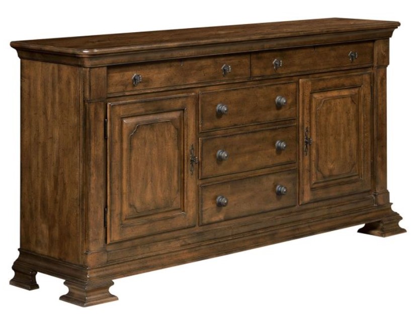 Kincaid® Portolone Brown Credenza | Store For Homes