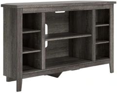 Signature Design by Ashley® Arlenbry Gray Corner TV Stand with 4 Shelves