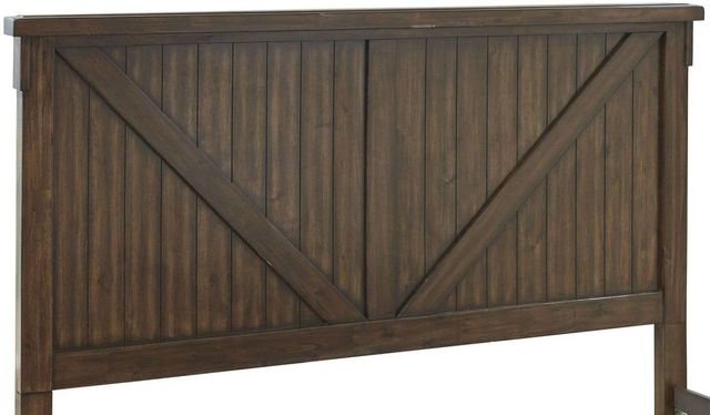 Signature Design by Ashley® Lakeleigh Dark Brown King Panel Bed-1