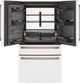 Café™ 36 in. 22.3 Cu. Ft. Matte White Counter Depth French Door Refrigerator-1