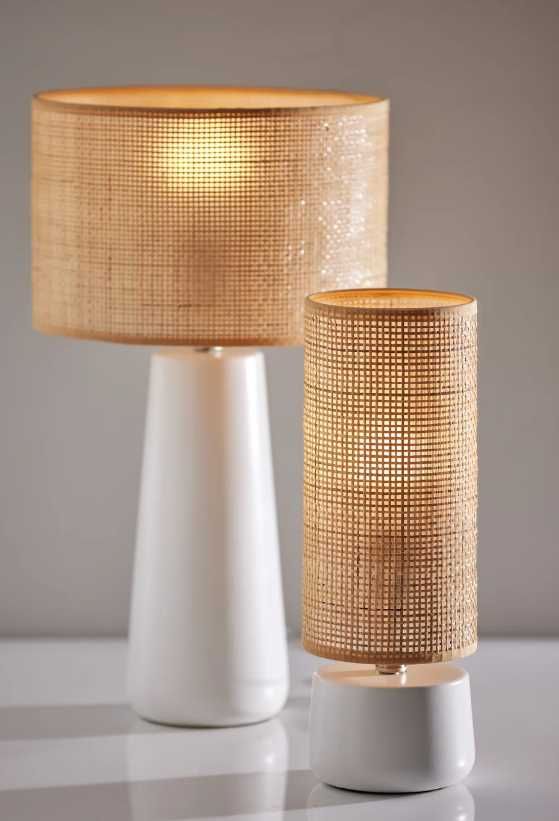 Adesso® Sheffield White Table Lamp-3