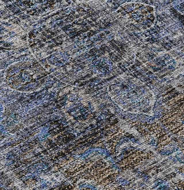 Dalyn™ Rug Company Karaj Blue 5'x8' Style 7 Area Rug-4