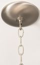 YHD Manzanita Satin Nickel/White 3-Light Chandelier-5