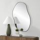 Renwil® Jane Matte Black Accent Mirror-1
