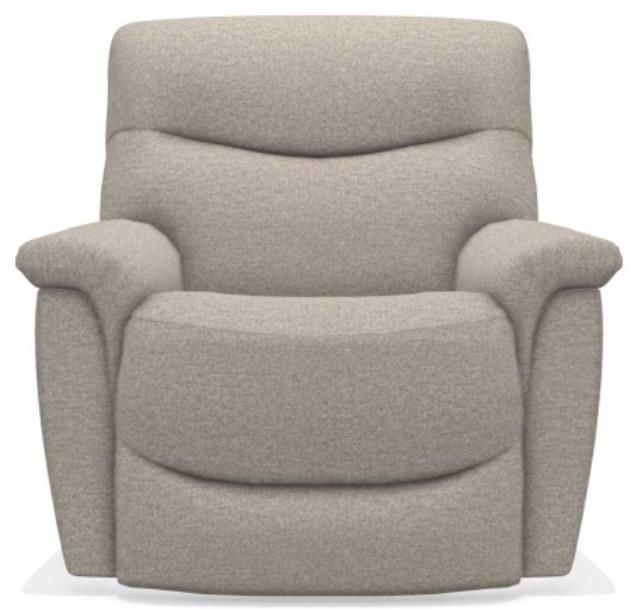 La-Z-Boy® James Muslin Power Rocking Recliner with Headrest-1