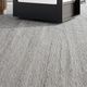 Uttermost® Berwick Blue/Ivory 5'x8' Polyethylene Terephthalate Indoor-Outdoor Area Rug-1