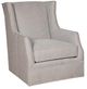 King Hickory Customizable Grayson Leather Swivel Glider-0