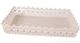 A & B Home Tessa Beige Lace Tray-0