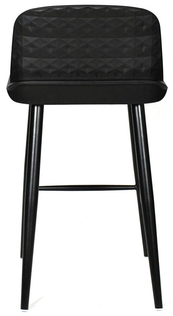 Moe's Home Collection Looey Set of 2 Black Counter Stools-3